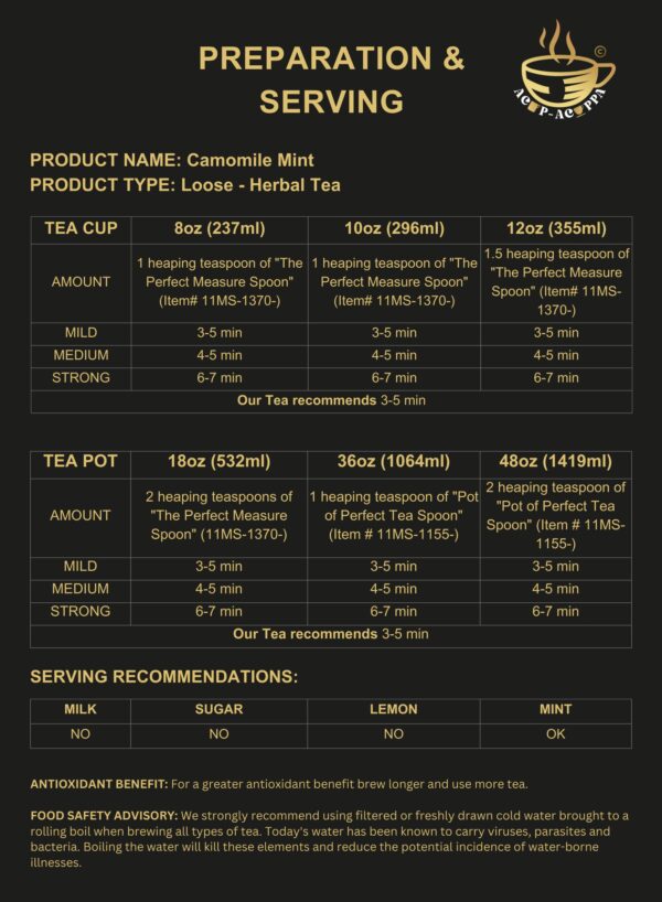 CAMOMILE MINT - Image 7