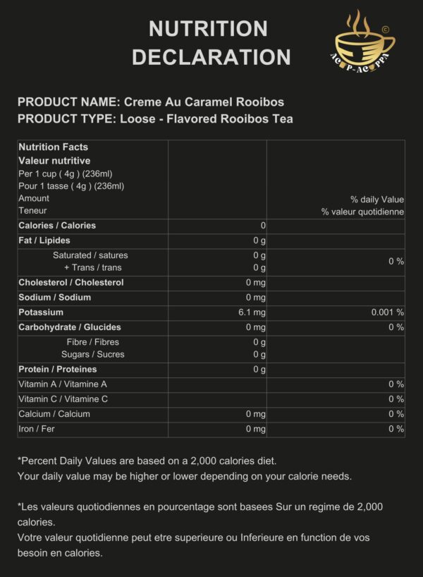 CREME AU CARAMEL ROOIBOS - Image 5