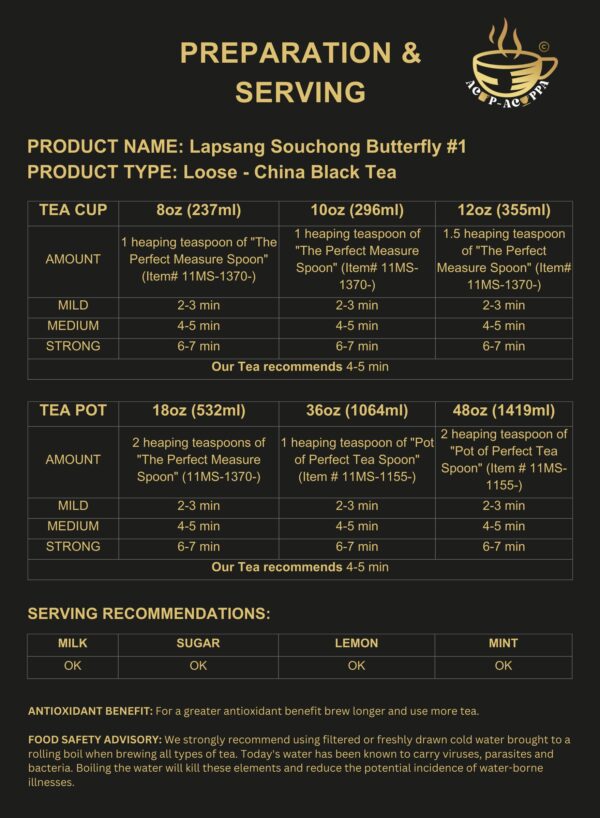 LAPSANG SOUCHONG BUTTERFLY #1 - Image 6