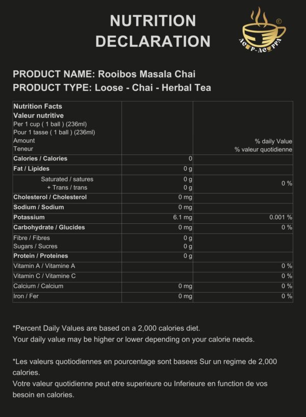 ROOIBOS MASALA CHAI - Image 4
