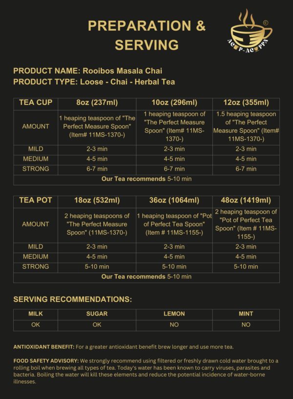 ROOIBOS MASALA CHAI - Image 5
