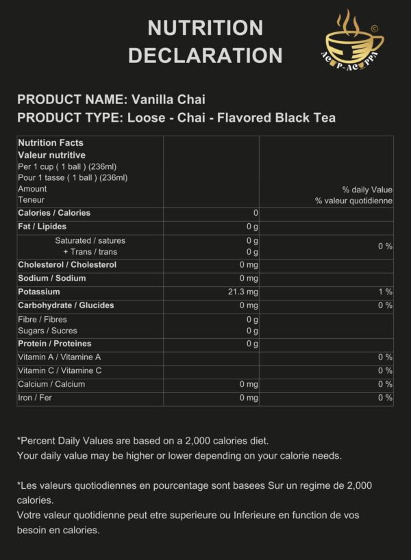 VANILLA CHAI - Image 5