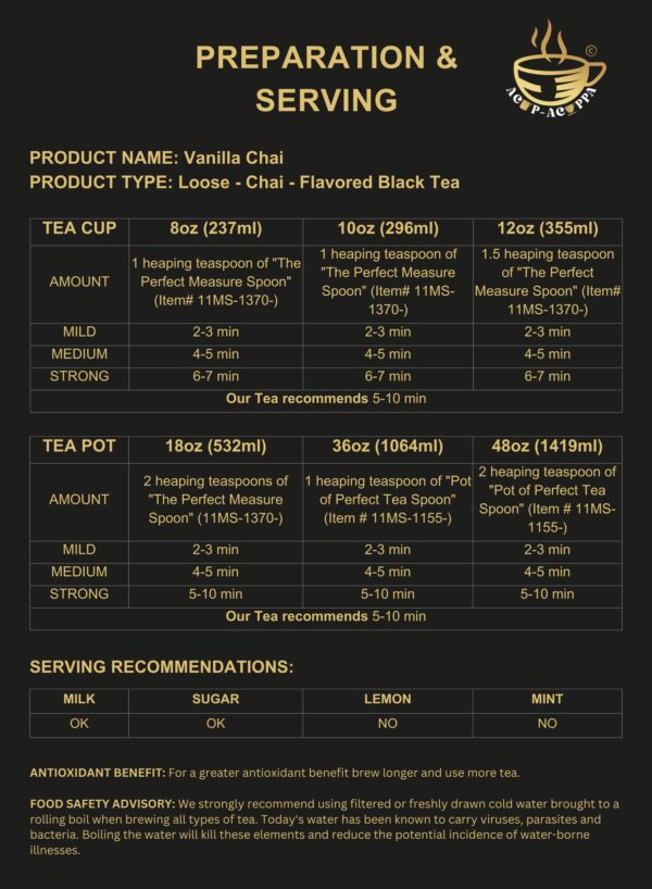 VANILLA CHAI - Image 6